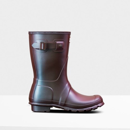 Hunter Original Nebula Short Rain Boots For Womens - NZ Q0619